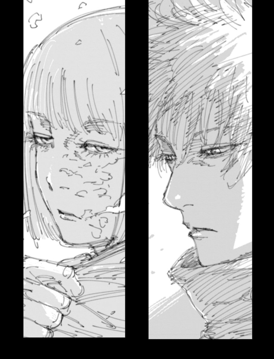 Go_Jover's tweet photo. NEW GOJO &amp; URAUME ART BY GEGE!! https://t.co/6ef5Q8HbBK