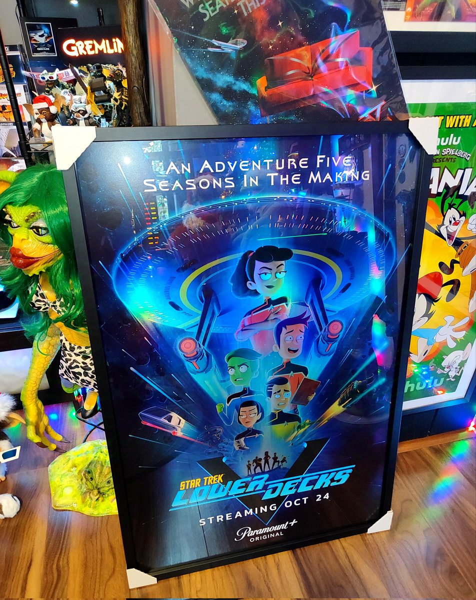 Phil Murphy (@crashtesterx) on Twitter photo A huge thank you to <a href="/Cakes_Comics/">Matt Ferguson</a> for the beautiful holographic Lower Decks season 5 poster , this photo does not do it justice simply amazing! ππππ #StarTrek #StarTrekLowerDecks A huge thank you to <a href="/Cakes_Comics/">Matt Ferguson</a> for the beautiful holographic Lower Decks season 5 poster , this photo does not do it justice simply amazing! ππππ #StarTrek #StarTrekLowerDecks
