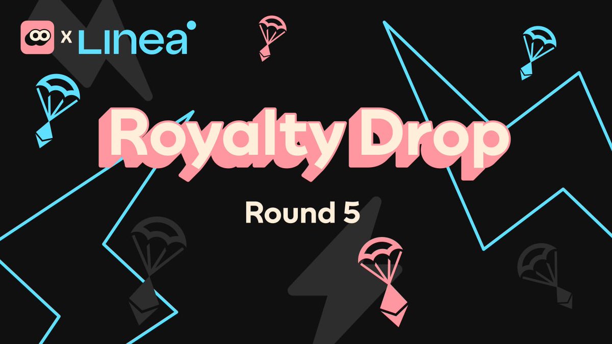 🪂 Round 6 is LIVE &amp; Round 5 is ready to Claim! 🚀  
✨ Earn ETH rewards with Zeroway, powered by Linea ( <a href="/LineaBuild/">Linea.eth</a> ).  
👉 zeroway.io/royalty  

✅ Mint FTs, stake, and secure your spot for bigger rewards!  

Royalty System: 
1️⃣ Stake FTs in Linea to earn weekly ETH