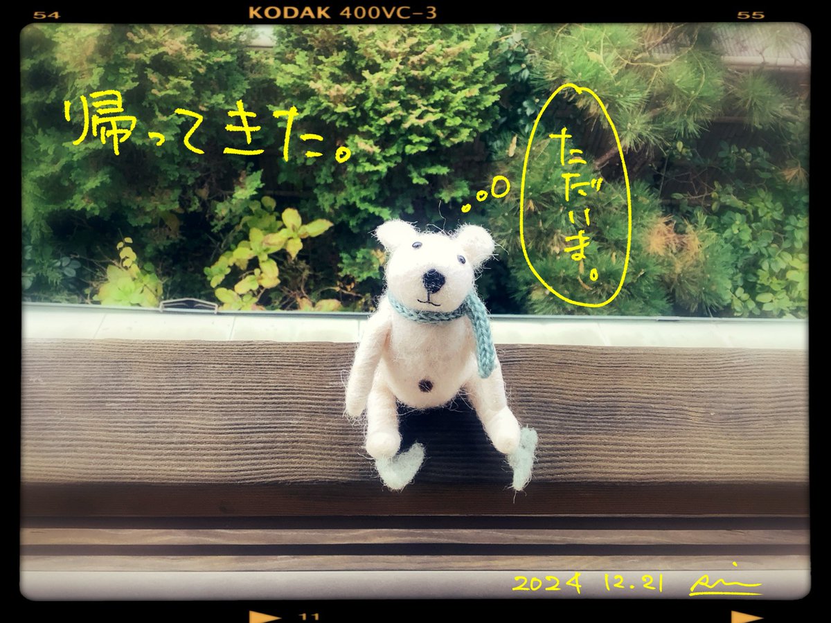 yo_sinagawa's tweet photo. 次の朝…寒さが身に染みました…(｡-_-｡)…(そうだ…この寒さだわ…
年内は荷物を片付けつつ…のんびり過ごそうと思います…٩( ᐛ )و…(あっ…年賀状まだだったわ… https://t.co/7WKPteL6cW