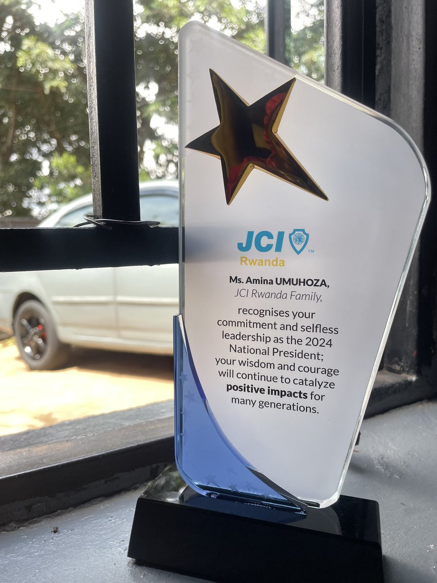 aminaumuhoza's tweet photo. Grateful for the opportunity to lead @jcirwanda this year It’s been a journey of growth, new friendships internationally, great support from my incredible National board and JCI partners. Congratulations to the NP 2025 @FashDami and his board, indeed excited for what’s to come! https://t.co/P1nSIbO2Xq