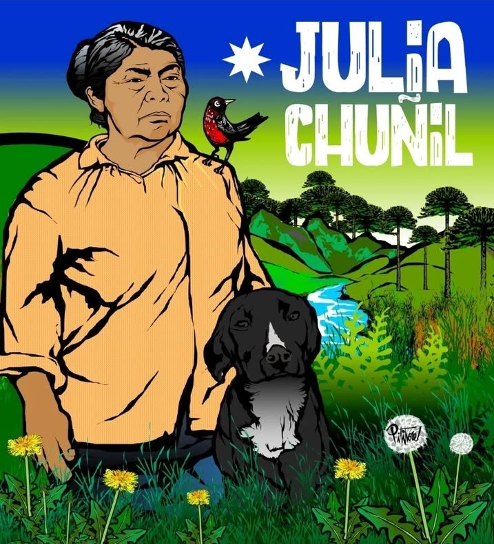 📣 Julia Chuñil lleva más de un mes desaparecida. 
👉Es una defensora de los bosques nativos y los derechos indígenas. 
👉¡Exigimos justicia y respuestas! #DondeEstaJuliaChuñil 
#JusticiaParaJulia