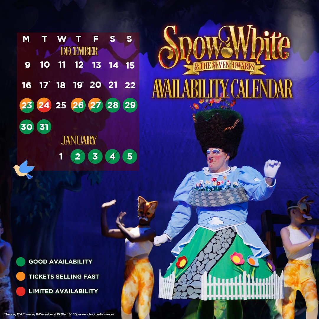 Fairfield Halls (@fairfield_halls) on Twitter photo The school holidays have just started and a panto is the best way to fill a day with Christmas cheer!
🍎 Snow White & the Seven Dwarfs
📅 Fri 13 Dec 2024 – Sun 5 Jan 2025
🎟️ Buy tickets: pulse.ly/ha72dh9uwp
#CroydonPanto
@ukp_ltd
@kelshirl
<a href="/jamiesteen/">Jamie Steen</a>
@charlieguest88 The school holidays have just started and a panto is the best way to fill a day with Christmas cheer!
🍎 Snow White & the Seven Dwarfs
📅 Fri 13 Dec 2024 – Sun 5 Jan 2025
🎟️ Buy tickets: pulse.ly/ha72dh9uwp
#CroydonPanto
@ukp_ltd
@kelshirl
<a href="/jamiesteen/">Jamie Steen</a>
@charlieguest88