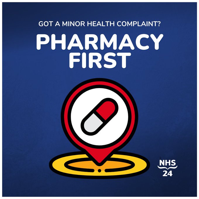 Got a minor health complaint? Make it pharmacy first!

➡️ nhsinform.scot/pharmacy-first