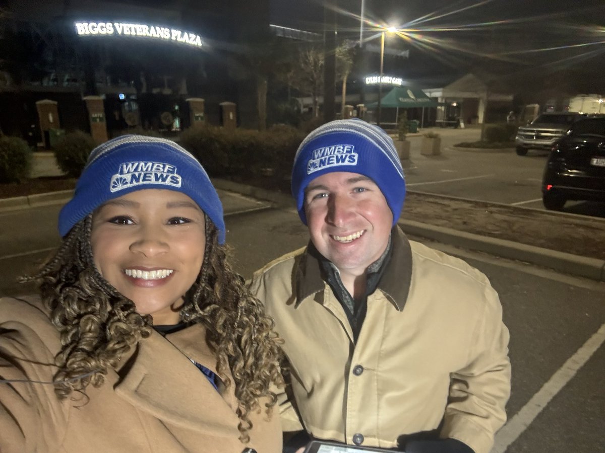 Makayla Evans (@makaylae_tv) on Twitter photo A very cold but fun morning kicking off our team coverage of the Myrtle Beach Bowl!
<a href="/CoastalFootball/">Coastal Football</a> taking on UTSA at 11 a.m. here at Brooks Stadium. <a href="/wmbfnews/">WMBF News</a> <a href="/AndrewWMBF/">Andrew Dockery</a> A very cold but fun morning kicking off our team coverage of the Myrtle Beach Bowl!
<a href="/CoastalFootball/">Coastal Football</a> taking on UTSA at 11 a.m. here at Brooks Stadium. <a href="/wmbfnews/">WMBF News</a> <a href="/AndrewWMBF/">Andrew Dockery</a>