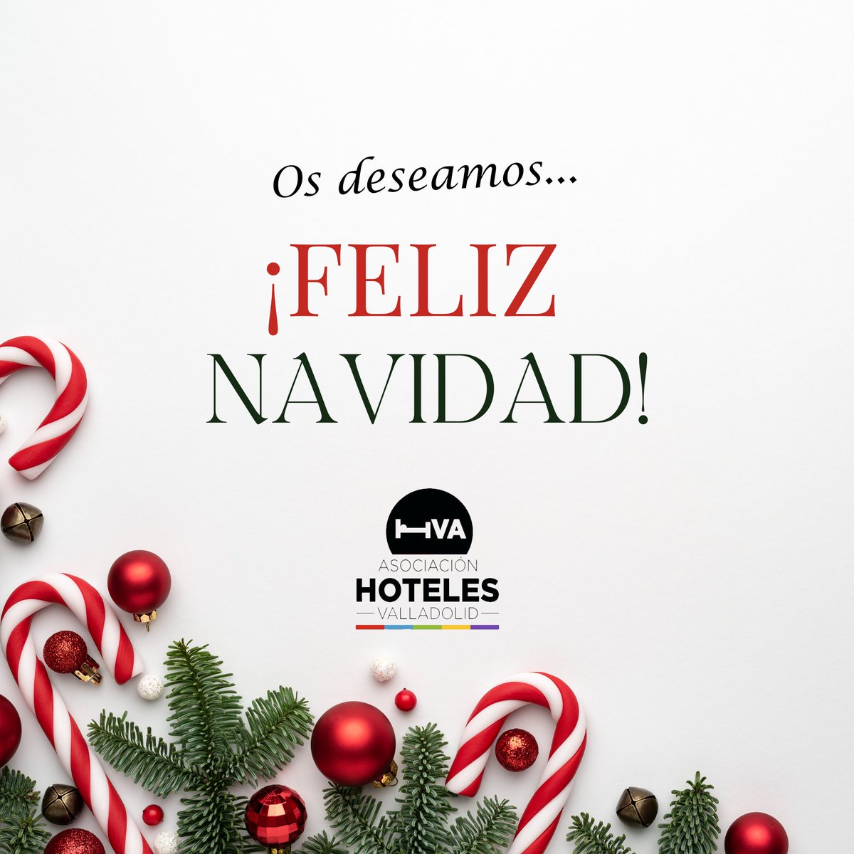 valladolidhotel's tweet photo. 🎄 ¡Desde Hoteles Valladolid os deseamos unas felices fiestas! https://t.co/ivzFHejLdw