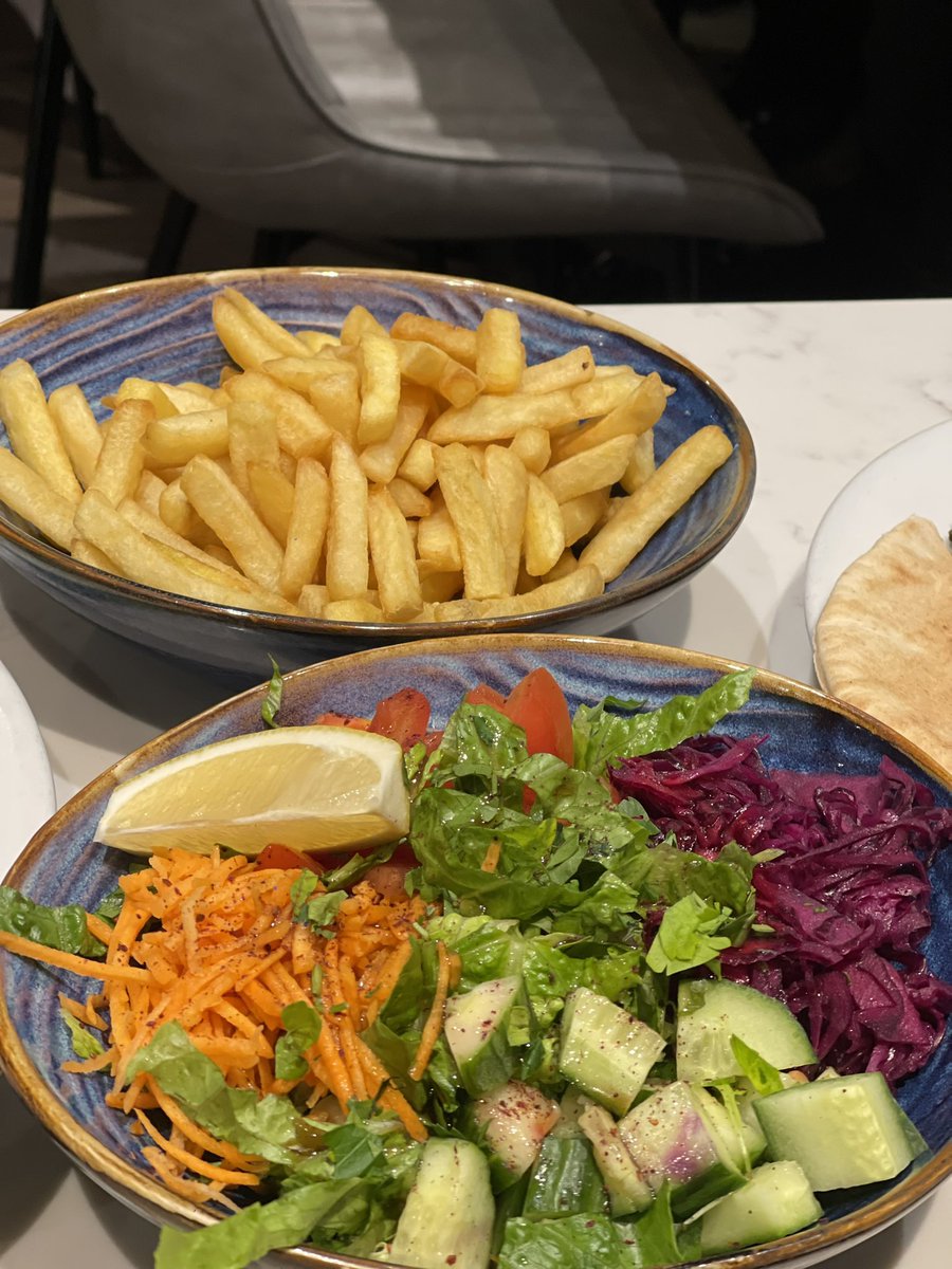 We talk more than we eat.