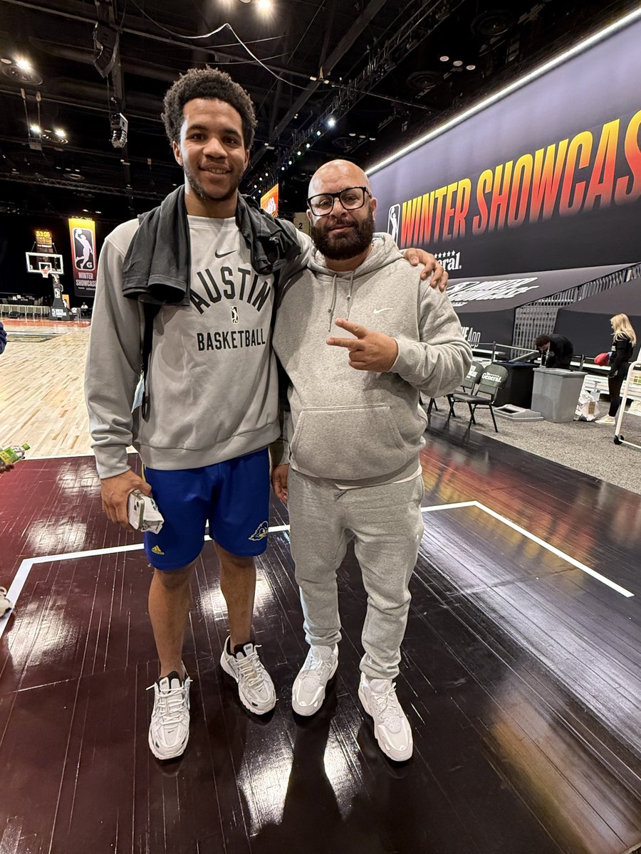 Good vibes this weekend hanging out with Jameer Nelson Jr and watching him ball out!