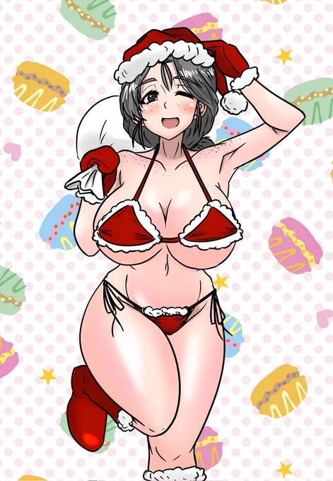今年はぴよたんサンタさん 