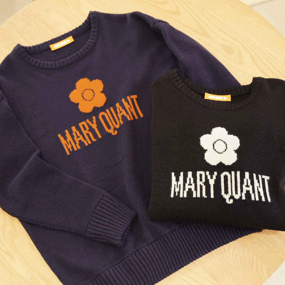 maryquantjp's tweet photo. ヴィンテージ感あるロゴがポイントのロンドン限定のニットプルオーバーがオンラインショップにも登場!
https://t.co/f5gPgFr3t0
シンプルで着まわしの効くミドルゲージのニット・プルオーバー。
オリジナルカラーのブランドネームタグ付きです。
#MARYQUANT
#2024WINTER
#NEWITEMS
#マリークヮント
#ロンドン限定
#ニット #ニットプルオーバー