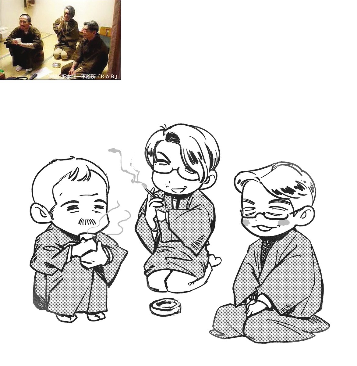 전 할아버지들도 이렇게 그릴래요