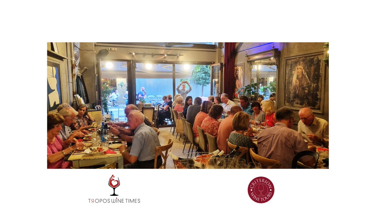 Tropos Wine Times (@troposwinetimes) on Twitter photo TROPOS WINE TIMES at CRITERION WINE TOURS΄ DINNER in Thessaloniki,Greece
We are delighted to have participated in the dinner organized by Criterion Wine Tours <a href="/christoswineman/">Christos Ioannou</a>,
a firm based in London,UΚ ,
June 15, 2024 at the esteemed restaurant Akadimia restaurant TROPOS WINE TIMES at CRITERION WINE TOURS΄ DINNER in Thessaloniki,Greece
We are delighted to have participated in the dinner organized by Criterion Wine Tours <a href="/christoswineman/">Christos Ioannou</a>,
a firm based in London,UΚ ,
June 15, 2024 at the esteemed restaurant Akadimia restaurant