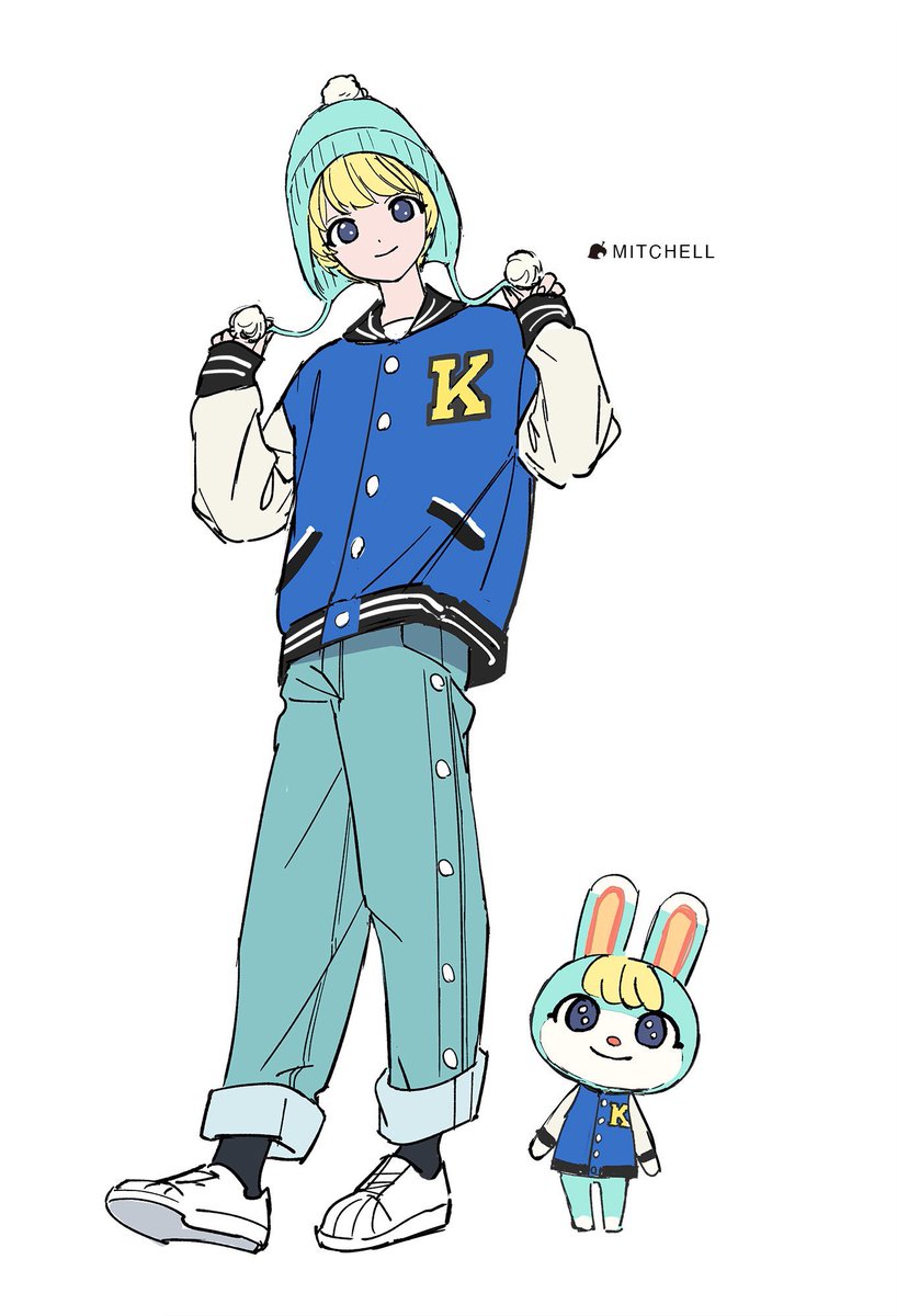 zuutaruto's tweet photo. #2024年自分が選ぶ今年の4枚 
あつ森擬人化イラストから4枚 https://t.co/K2foMatt34