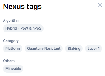 Nexus (@nexusofficial) on Twitter photo 🎉 <a href="/CoinMarketCap/">CoinMarketCap</a> has reinstated the #QuantumResistant tag. A big thank you to everyone who supported and amplified this effort. Visibility on emerging tech matters.
Let’s keep pushing innovation forward!
#CMC #QuantumResistance #Nexus #QR 🎉 <a href="/CoinMarketCap/">CoinMarketCap</a> has reinstated the #QuantumResistant tag. A big thank you to everyone who supported and amplified this effort. Visibility on emerging tech matters.
Let’s keep pushing innovation forward!
#CMC #QuantumResistance #Nexus #QR