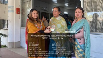 PIBImphal's tweet photo. Meeyamgi Numit Celebrates Good Governance Week in Imphal East District

All details :https://t.co/rN66nuLqin https://t.co/udO6JVYfgb