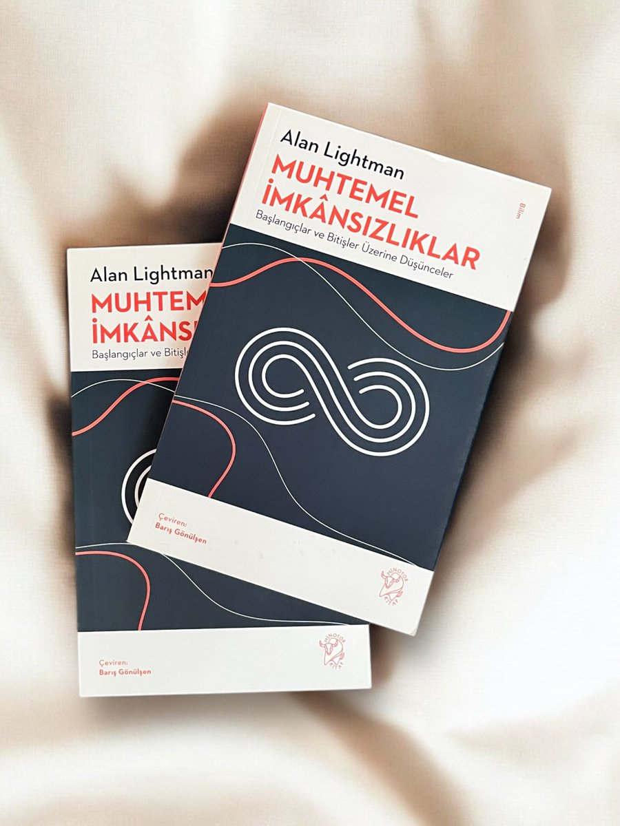 MinotorKitap's tweet photo. Ünlü bilim insanı ve yazar Alan Lightman’dan hiçlik ve sonsuzluğun imkân ve imkânsızlıklarına, kozmostaki yerimizin bu ikisi arasındaki salınıp durmasına dair derinlikli denemeler.

#MinotorKitap #Muhtemelİmkansızlıklar #AlanLightman https://t.co/2pySoDxgWw