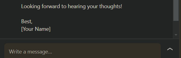 Thank you for reaching out, [Recruiter's Name], I do have thoughts.