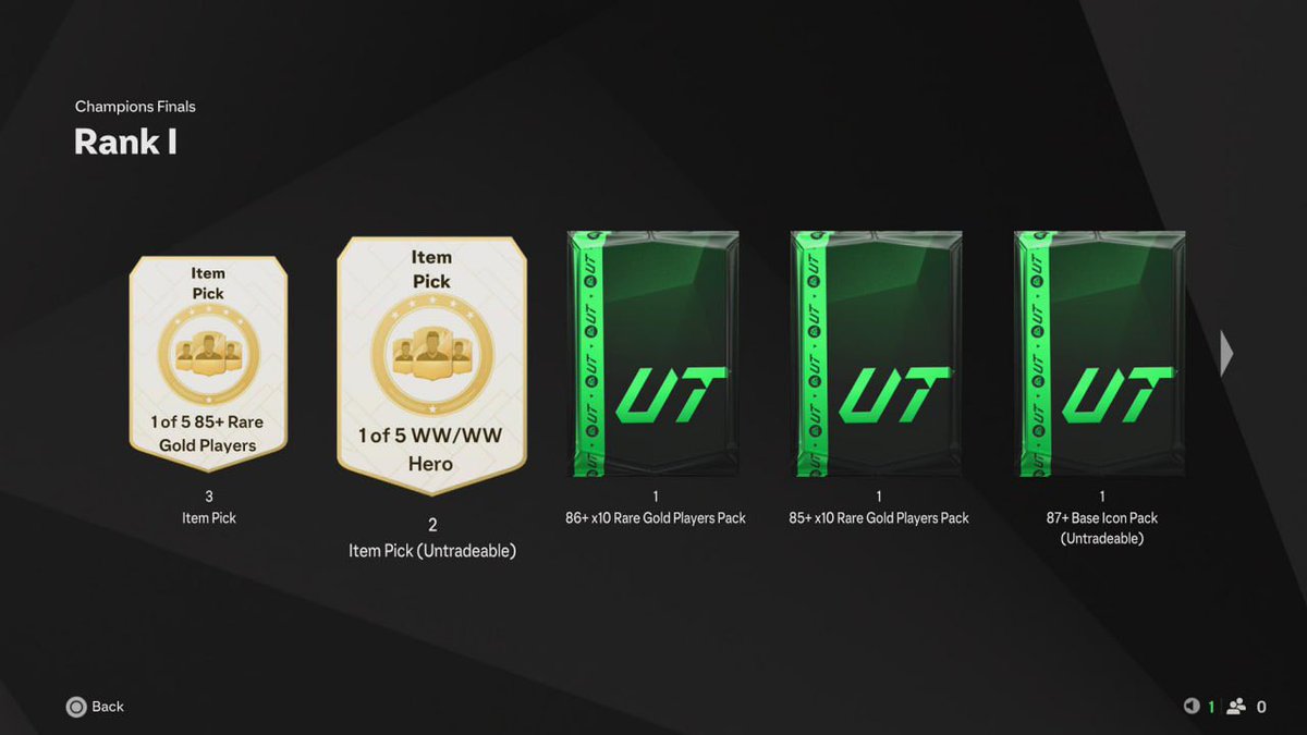 vitalstar27's tweet photo. Winter Wildcard UPDATED FUT Champs Rewards ๐จ๐จ๐จ
-> R1-R2 = x2 1 of 5 WW/WW Hero Pick ๐ฎโ๐จ
-> R3-R5 = x2 1 of 3 WW/WW Hero Pick ๐
-> R6-R8 = x2 WW/WW Hero Packs ๐ฅ
-> R9 = x1 WW/WW Hero Pack โ๏ธ
#FC25 #fifa #toty #wl #ut #fifatrading #weekend-league #futchampions #fut25 #eafc https://t.co/gpeTyt2xlg