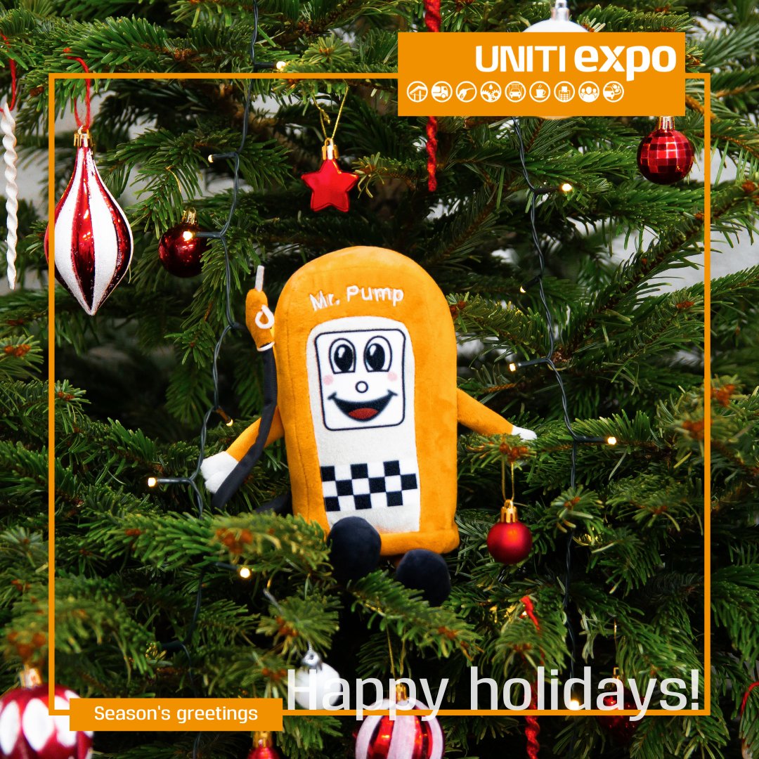 #HappyHolidays 🥂
As the year comes to a close, Mr. Pump is back to spreading festive cheer hiding among the decorations!🎄

The countdown is on for May 19-21 2026, to shape the future of the #retailpetroleum and #carwash industries once again.

Here’s to another year of success!