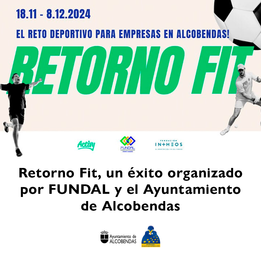 El reto Retorno Fit, organizado por Activy en colaboración con <a href="/Fundalcobendas/">Fund.Dep.Alcobendas</a> y el <a href="/Alcobendas_ayto/">Ayuntamiento Alcobendas</a>, ha llegado a su emocionante final, dejando resultados impresionantes y un impacto solidario que beneficiará a la Fundación INTHEOS.

#RetornoFIT #FUNDAL #DeporteAlcobendas