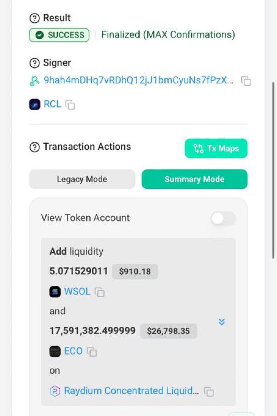 <a href="/MustStopMurad/">Murad 💹🧲</a> Excited for $ECO times thanks to fartcoin dev and support from <a href="/AndyAyrey/">Andy Ayrey</a>