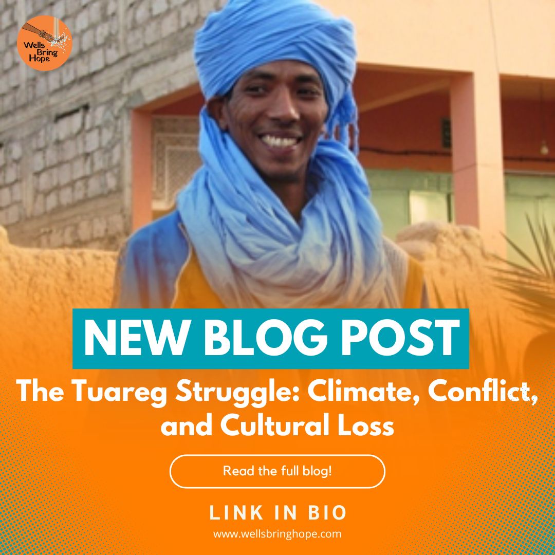 WellsBringHope's tweet photo. Explore the challenges faced by the resilient Tuareg people as they navigate the impacts of climate change, regional conflicts, and the fight to preserve their rich cultural heritage in the Sahara Desert.

Read more on our blog to understand their journey https://t.co/PQeV5qN0b9 https://t.co/bUVPQwuojY