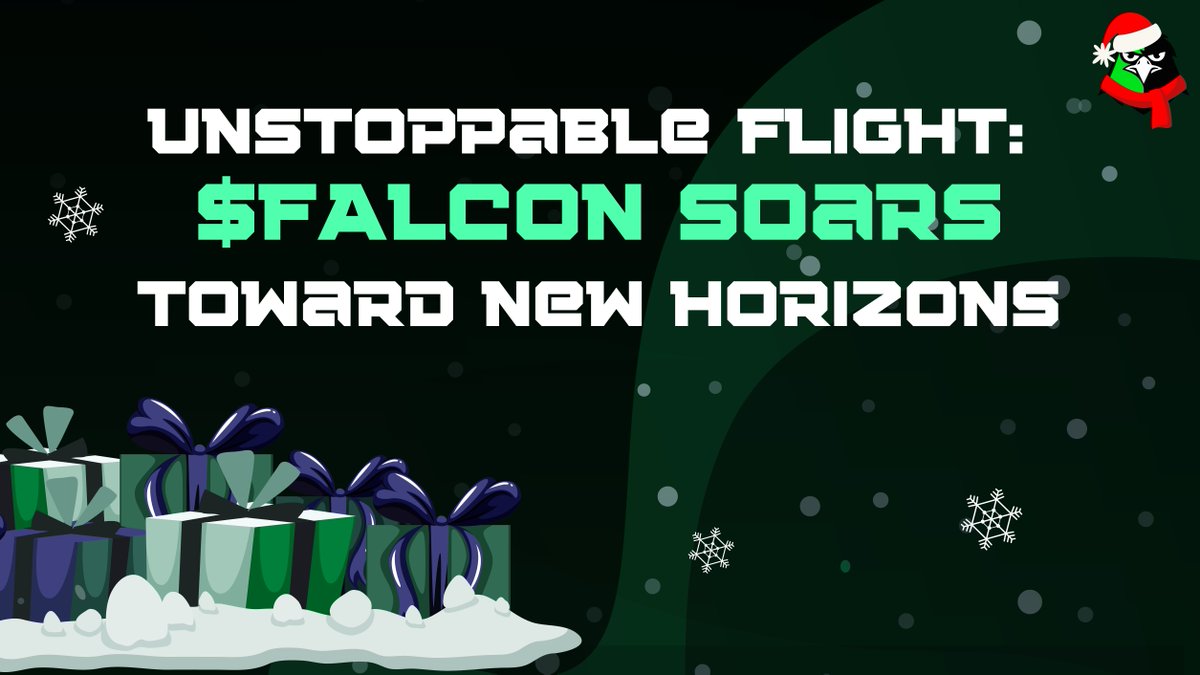 FalconsInu's tweet photo. This holiday season, we celebrate unity and shared dreams.

To our $FALCON community: thank you for being part of this journey. Together, we’re soaring toward a future of innovation and progress.

Wishing you a joyful season!

$FALCON #FALCONS #FalconsInu https://t.co/TLj9ZmZCUF