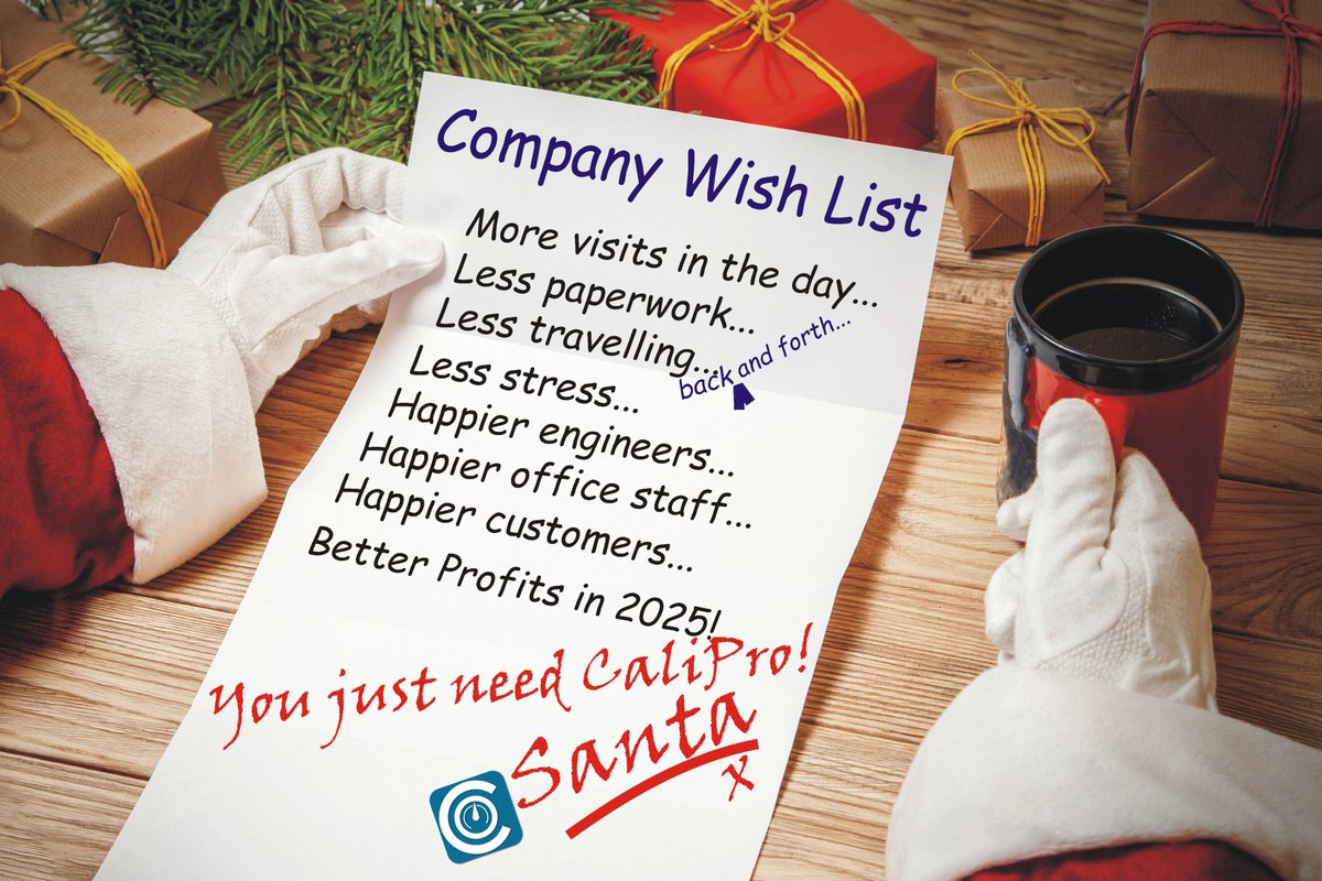 caliprosoftware's tweet image. Have you made the right priority list for your business this Christmas?

#calibration #metrology #softwarecontrol #CaliPro