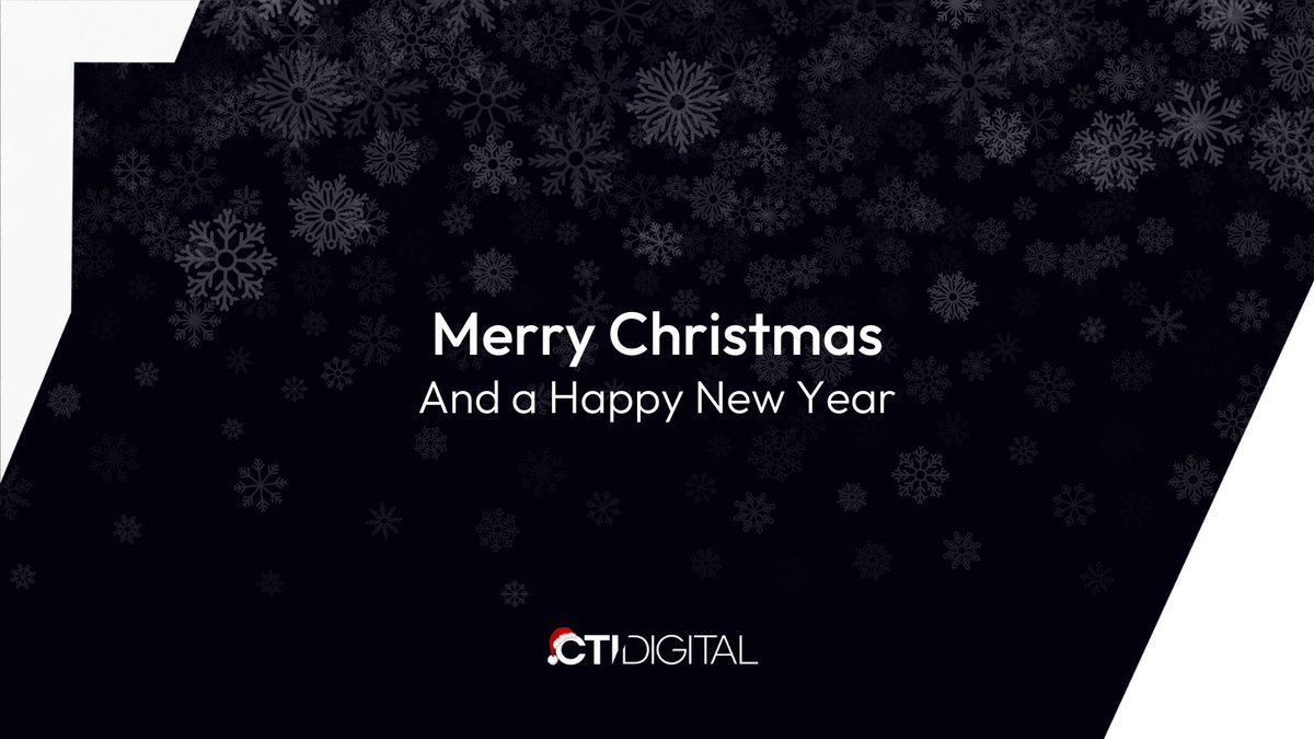 We would like to wish you all a very Merry Christmas and a Happy New Year 🎄🎅🏽

Get ready for the festivities, and enjoy a well deserved break. 

We'll be back from Thursday 2nd January.