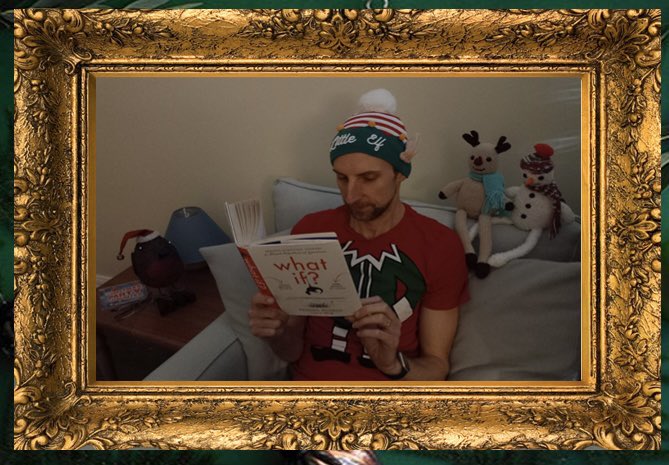 DAY 23 of the <a href="/thomashardye/">Thomas Hardye School</a> ADVENT 

Today we have Mr Wickham from the maths team with hat, tshirt and toys! Fully immersed in the brilliant ‘What if?’ 

#Christmas2024