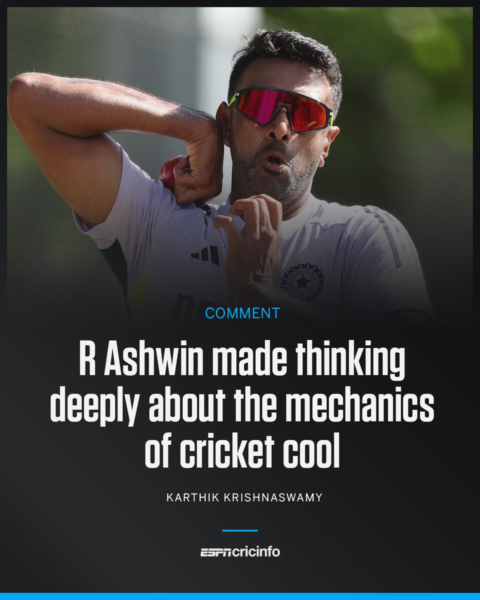"He widened the terms of the game's discourse with his insightful, analytical mind, always upending conventional wisdom " ✍️

Full feature by <a href="/the_kk/">Karthik Krishnaswamy</a>: es.pn/3DGffdO