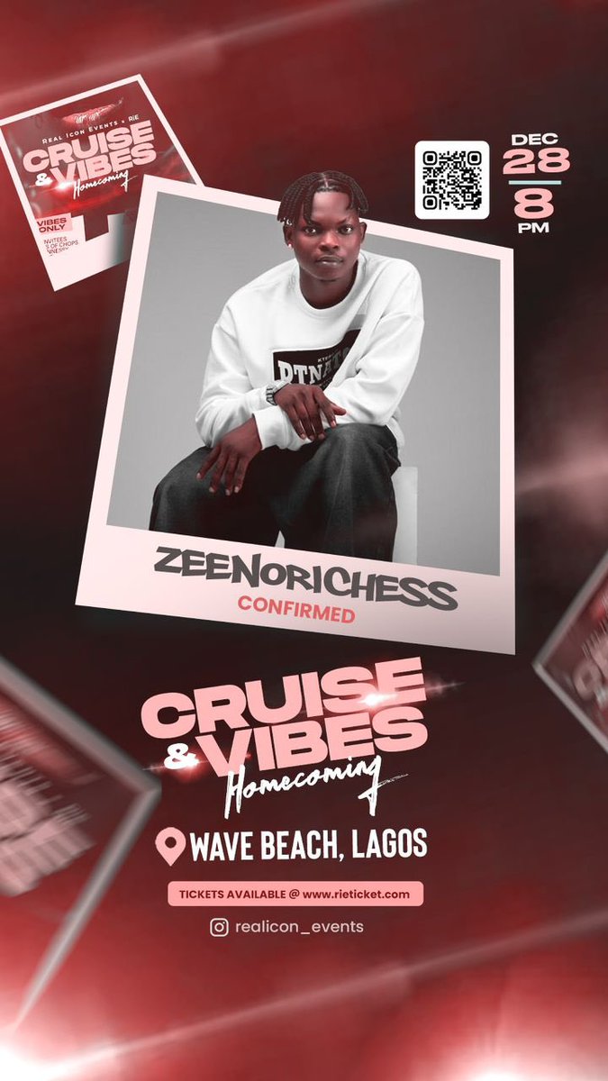 Mrfizzy_10's tweet photo. Y'all don't miss the homecoming beach "CRUISE &amp; VIBES" PARTY

There will be a lot of networking, games, and fun in December! 🎈

Come December 28th to Wave Beach to experience the best  vibes 🌊 ♱️. 

Turn up with @RealiconEvents @DjTainny @Sceedbarms @haddydbaddie10 💪💪 https://t.co/GjBmScuwXf