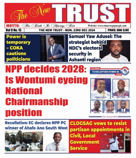atinkatvgh's tweet photo. Front Pages of Today’s Newspapers || Monday, 23rd December 2024.
#TMGNEWS #newspapersheadlines #Atinka1047fm #AtinkaTv #TobincoMediaGroup

Semeny Dumsor Shatta Wale #BhimFestival2024 Burkina Faso Charlotte Osei Baba Sadiq Removal of EC Stonebwoy #alphahour Kumasi https://t.co/1boAZB49Yc