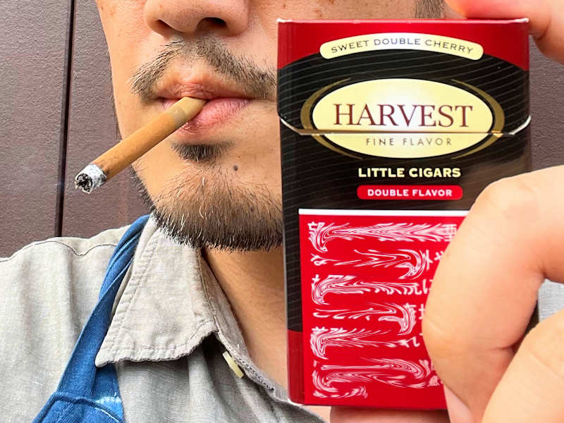 紙巻きタバコ感覚で楽しめるリトルシガー（フィルター付き葉巻