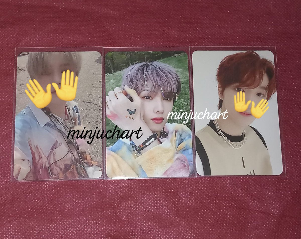 want to sell 🛒

Jisung Hello future/ jisung nabi
   𖥻 can ship ww
   𖥻 all good condi
   𖥻  🍊 free ong 
📌price cek alt
🖇️JKT INA 
🏷️ wts pc nct jisung nabi, jisung kupu-kupu, sungchan, chenle, Jeno, mark, chenle, haechan, hello future