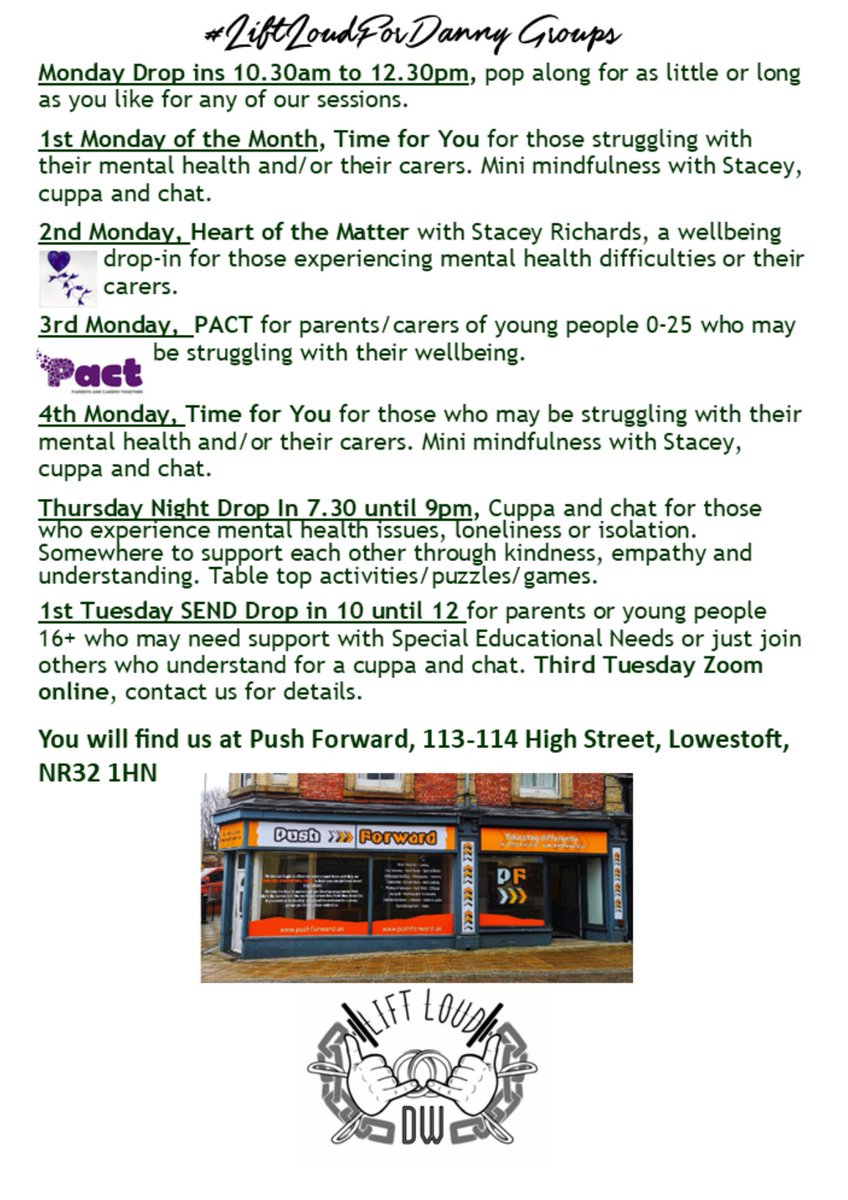 It’s our last Monday drop in until the New Year today. Next Monday group is the 6th Jan. Our next Thursday evening group will be 2nd Jan 🏋🏻‍♂️❤️
Wishing our members all the best for the Christmas period and a Happy New Year