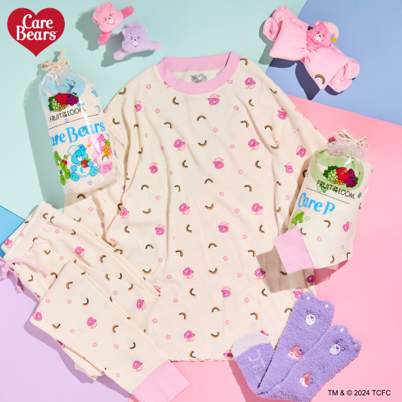 PLAZA ケアベア フルーツオブザルーム パジャマ Care Bears (#ケアベア )™』デザインのルームウェアが登場