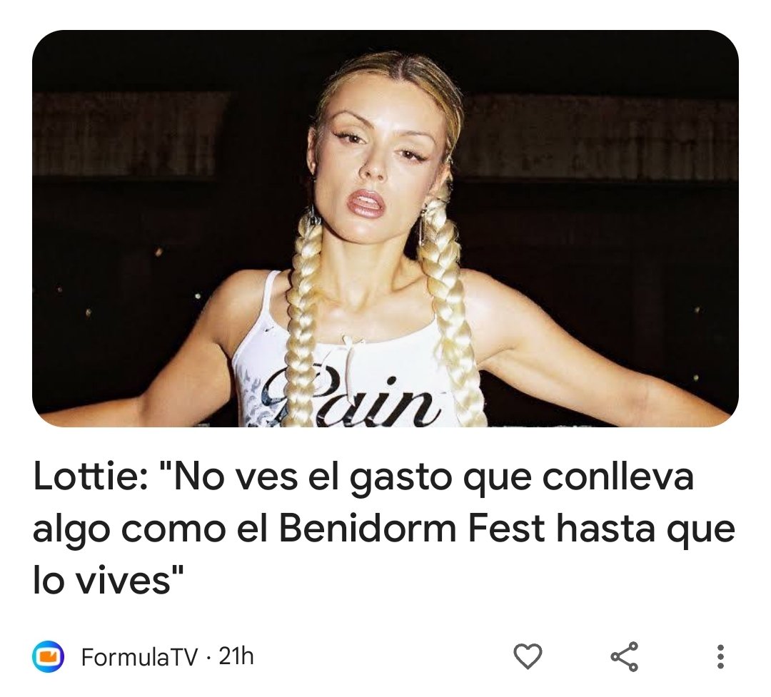 SoyUrko86's tweet photo. #Lottie ex integrante de esa gran pero efímera #Girlsband llamada #Efemme, hablando de lo caro q fue participar en el #BenidormFest
Ellas que como #SanMarino en el Junior este año, llegaron al escenario con un 1€, 4 sueños, caras de estar allí obligadas y a gastos pagados 🤣🤭 https://t.co/W5zfP3gCUO
