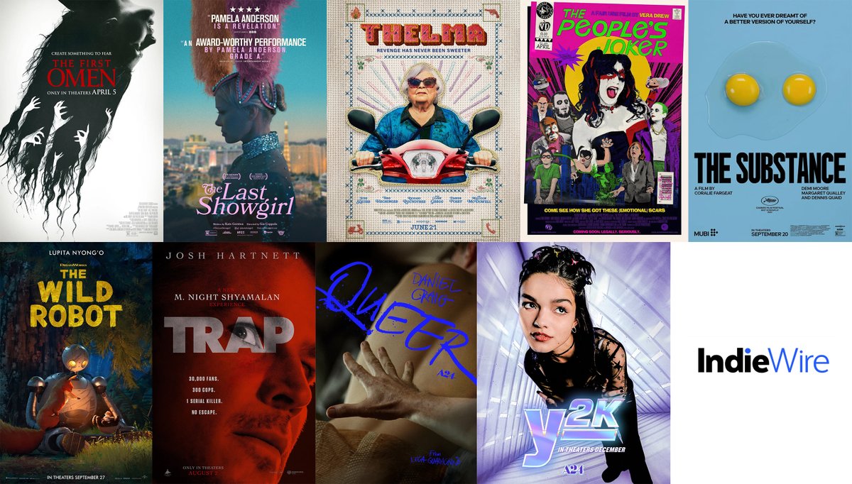 🔴 인디와이어가 꼽은 '2024년 최고의 영화 포스터 39' 🎬🎨 미국의 영화 전문 매체 인디와이어가 선정한, 올해 가장 눈길을 사로잡은 영화 포스터들...