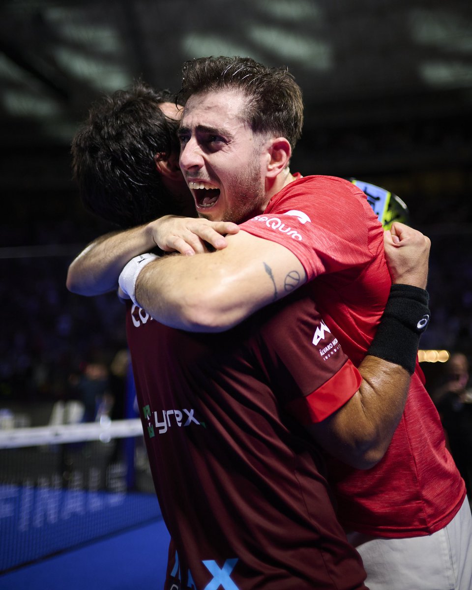 The_Padel_Pod's tweet photo. What an epic tournament to end the season and what an epic final! 

Coki &amp; Jon break the streak and beat Coello/Tapia in 3. 

They seriously have to consider bringing in more slow courts or it’s own place in the calendar, more interesting and realistic padel

📸@premierpadel https://t.co/h3x7yx7kvQ