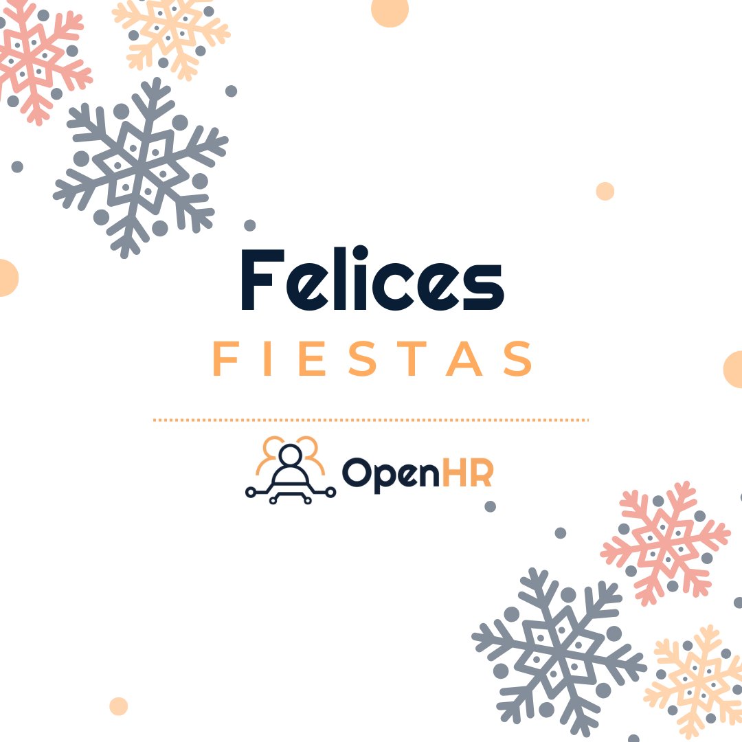 openhr_soft's tweet photo. 🎄 ¡Feliz Navidad a todos! 🎄

¡Felices fiestas y un próspero año nuevo a todos!

#FelizNavidad #OpenHR #Talento #CulturaEmpresarial https://t.co/kTpdYEacOZ