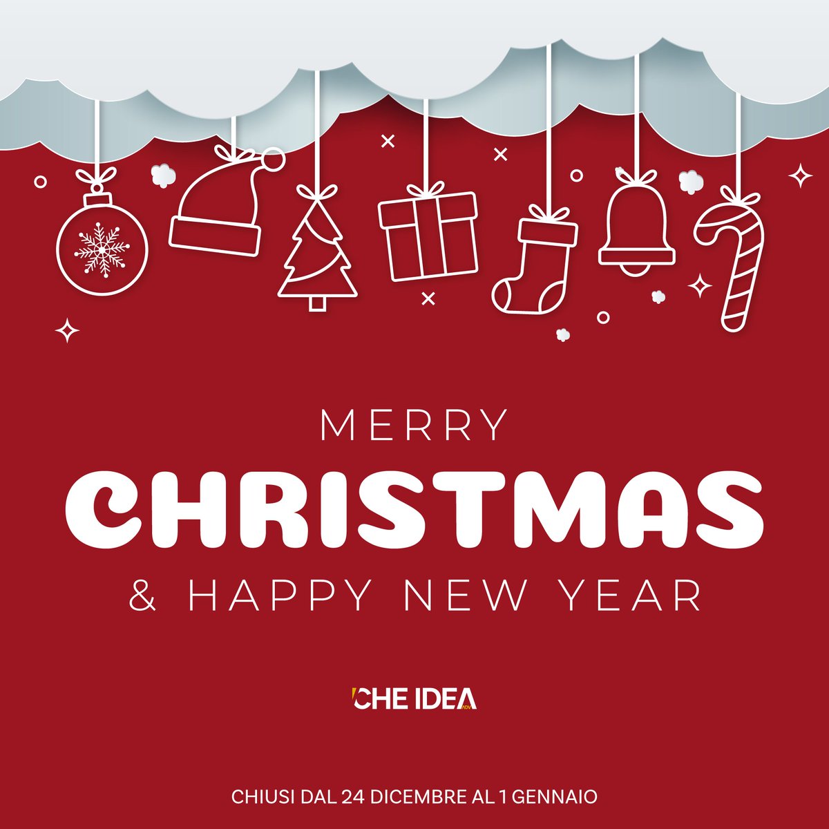 che_idea's tweet photo. Staccare la spina e ricaricare la creatività: questo è il regalo di Natale che ci siamo fatti!
Dal 24 dicembre al 1° gennaio saremo in modalità relax, ma torneremo carichi di idee per il nuovo anno.

Buone feste a tutti!

#Natale2024 #BuonNatale #FeliceAnnoNuovo #Feste #Relax https://t.co/OG1KHs1RFq