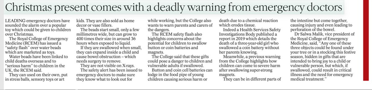 Janela_X's tweet photo. Please retweet this as a warning to others. These beads could be fatal. https://t.co/KlYb7wNc8Y