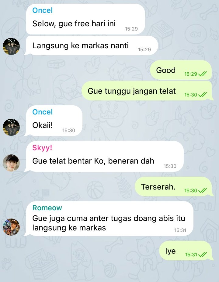 03. gak ada kapoknya.