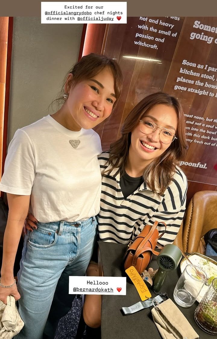 ChandriaRichard's tweet photo. Igs Update #Draivee 
Kath's Last Night @officialjudayph 
Angrydobo Chef's Night 🤍🖤🤍

#KathrynBernardo https://t.co/KVEmPg53S7