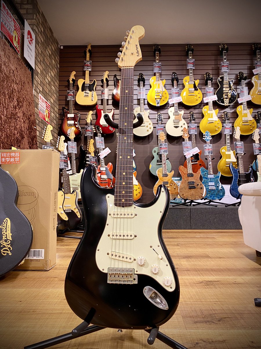 ?中古入荷速報①? Fullertone Guitars STROKE 60 Soft Rusted -Black 