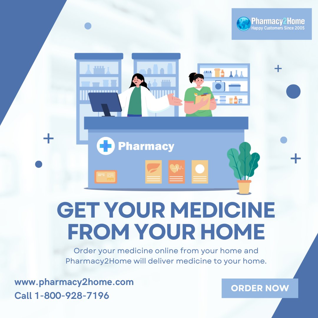 Why stress over picking up your meds? Let Pharmacy2Home handle it. Quick, reliable, and hassle-free!

pharmacy2home.com 

#Wellness #HealthCare #SkinCare #medicines #pharmacy #Discount #generic #Doctor #drug