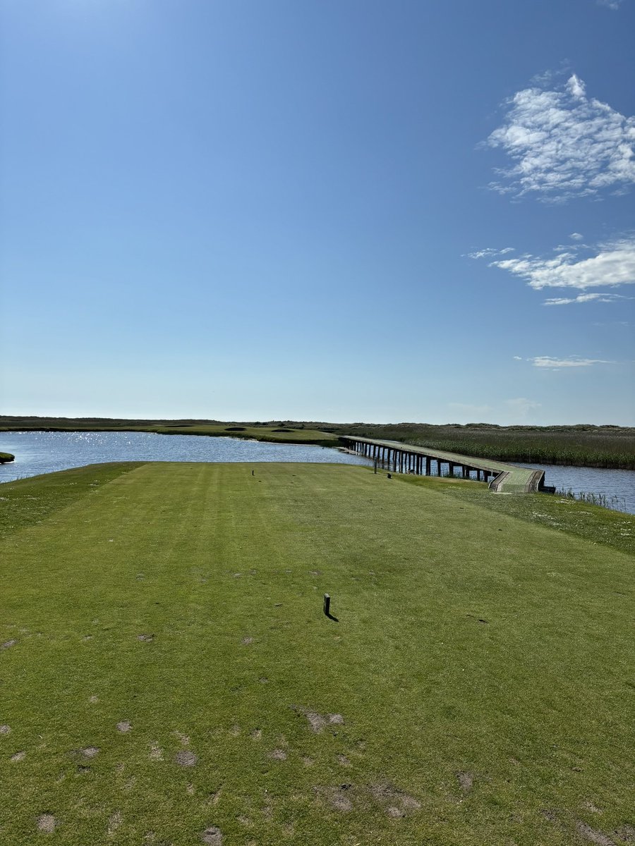TelcoRick's tweet photo. @NUCLRGOLF 11 at Falsterbo GK, links golf in south Sweden. https://t.co/81ih2ef4O6