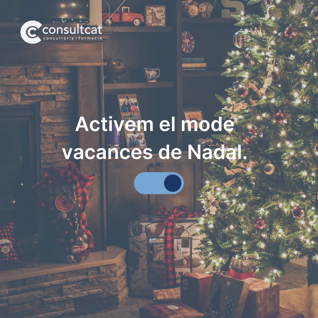 Consultcat's tweet photo. 🎄✨ Bon Nadal i Feliç Any Nou.

Gràcies per confiar en nosaltres un any més. Que aquest 2025 sigui l'inici d'una nova etapa brillant per a tots. 🥂

Bones festes!

L’equip de Consultcat. https://t.co/ckAwoyE9Ia