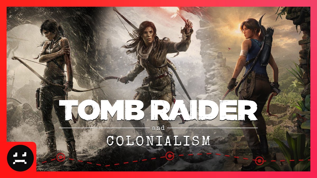 Nafan__'s tweet photo. new video out now!! discussing the colonialism of the tomb raider reboot trilogy. it's a nice short one, enjoy! https://t.co/QVNzRWaFn9 https://t.co/rKdA18VQAQ